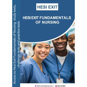 Hesi Exit Fundamentals of Nursing Ebook
