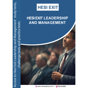 Hesi Exit Leadership and Management Ebook