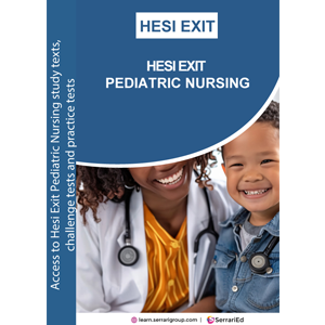 Hesi Exit Pediatric Nursing Ebook